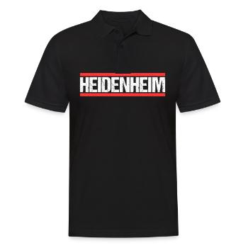 Heidenheimerin Heidenheimer Heidenheim - Männer Poloshirt - Schwarz - Vorne - Kai (181cm)