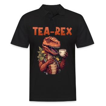 Tea lover tea tea drinker tea drinker - Men's Polo Shirt - black - Front - Kai (181cm)