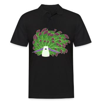 Nudibranch Nacktkiemer Nacktschnecken - Männer Poloshirt - Schwarz - Vorne - Kai (181cm)