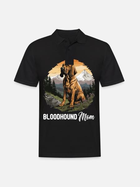 Chien Limier - Polo Homme - noir