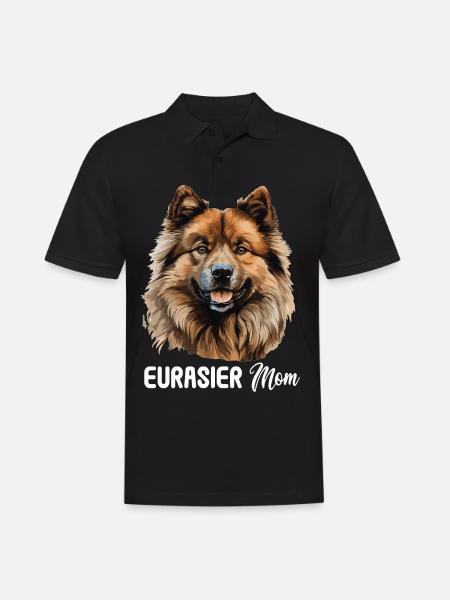 Chien Eurasier - Polo Homme - noir