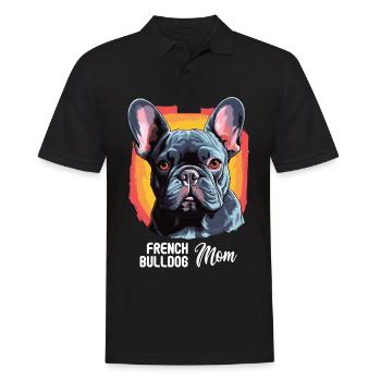 Chien Bouledogue Français - Polo Homme - noir - Devant - Kai (181cm)