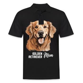 Chien Golden Retriever - Polo Homme - noir - Devant - Kai (181cm)