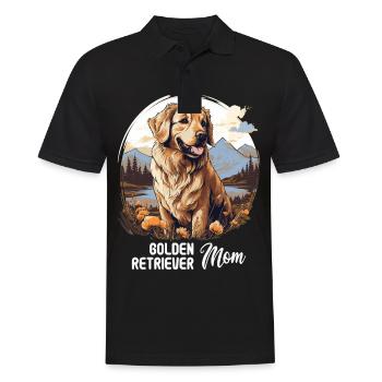 Chien Golden Retriever - Polo Homme - noir - Devant - Kai (181cm)
