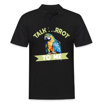 Perruche Perruche Oiseau Perruche Propriétaire - Polo Homme - noir - Devant - Kai (181cm)