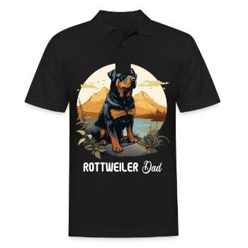 Rottweiler - Polo Homme - noir - Devant - Kai (181cm)