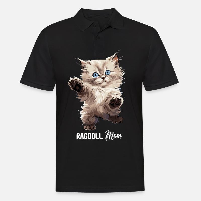 Poupée de chiffon - Polo Homme - noir