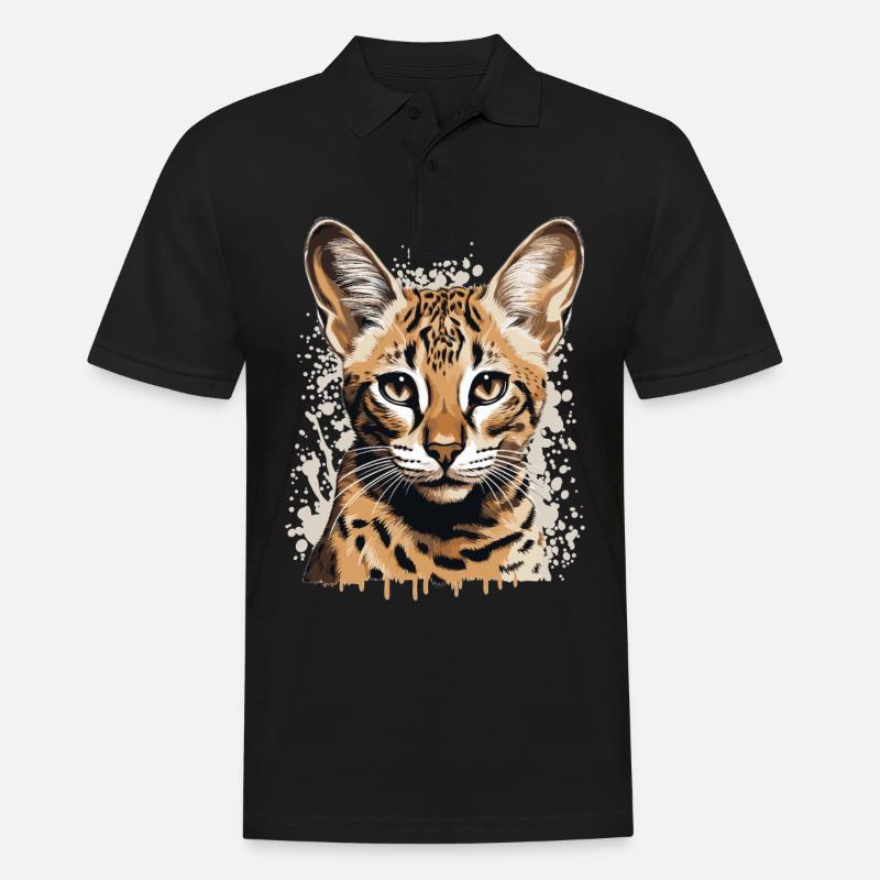 Savannah - Männer Poloshirt - Schwarz