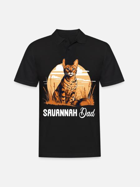 Savannah - Men's Polo Shirt - black