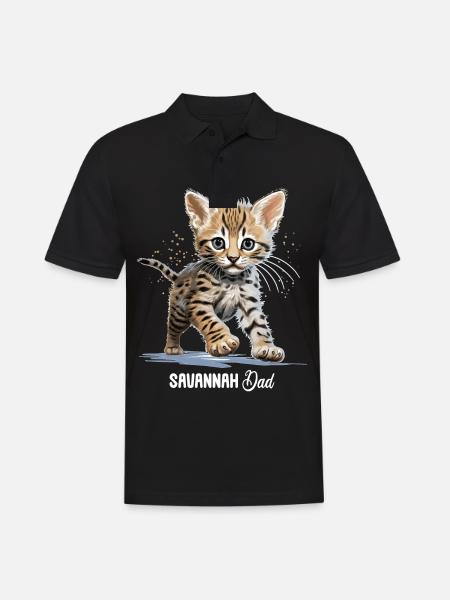 Savannah - Men's Polo Shirt - black