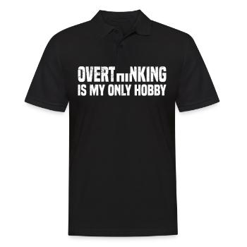 Misanthrope Antisocial Introverti - Polo Homme - noir - Devant - Kai (181cm)