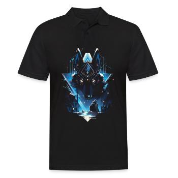 Anubis God Gaming Egyptian - Men's Polo Shirt - black - Front - Kai (181cm)