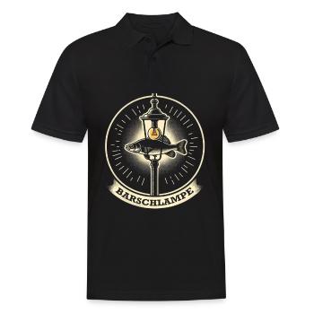 Fun Spruch Barschlampe - Männer Poloshirt - Schwarz - Vorne - Kai (181cm)
