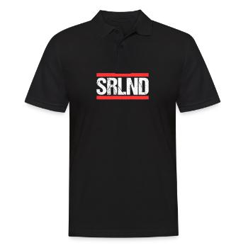Saarländer Saarländerin Saarland - Männer Poloshirt - Schwarz - Vorne - Kai (181cm)