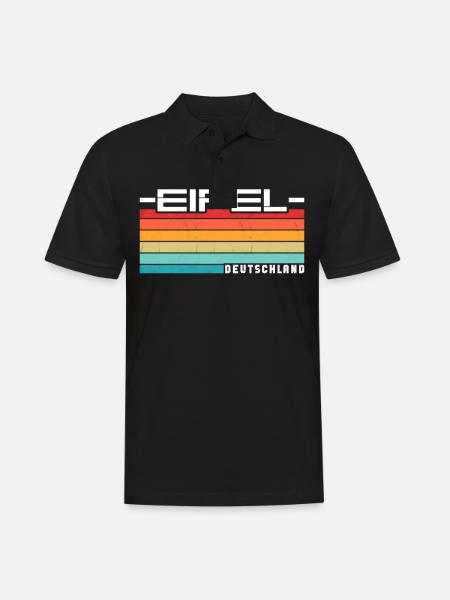 Eifel - Men's Polo Shirt - black