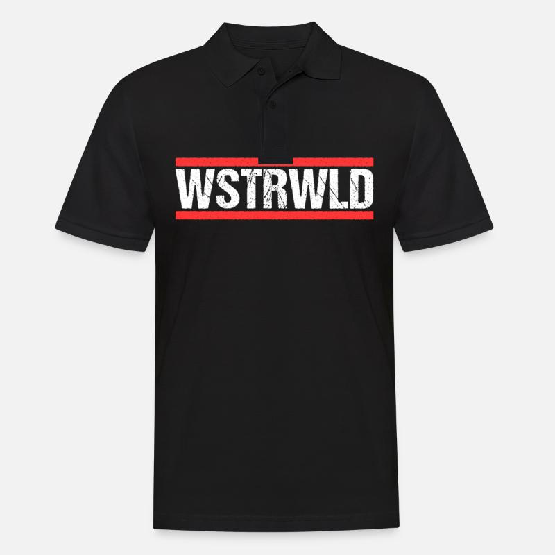 Westerwald - Männer Poloshirt - Schwarz