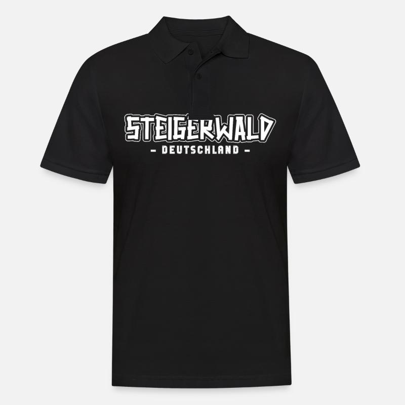 Steigerwalder Steigerwalderin Steigerwald - Polo Homme - noir
