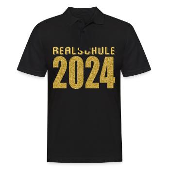 Secondary School Young Girls Secondary School 2024 - Men's Polo Shirt - black - Front - Kai (181cm)