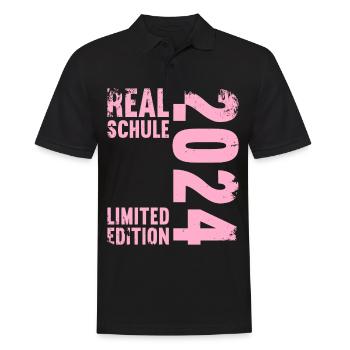 Secondary School Young Girls Secondary School 2024 - Men's Polo Shirt - black - Front - Kai (181cm)