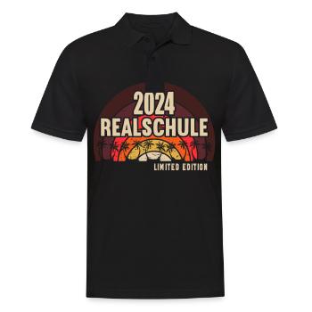 Secondary School Young Girls Secondary School 2024 - Men's Polo Shirt - black - Front - Kai (181cm)