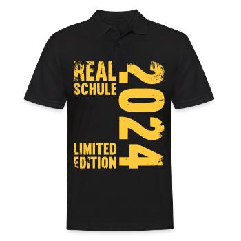 Secondary School Young Girls Secondary School 2024 - Men's Polo Shirt - black - Front - Kai (181cm)