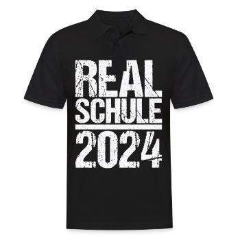 Secondary School Young Girls Secondary School 2024 - Men's Polo Shirt - black - Front - Kai (181cm)
