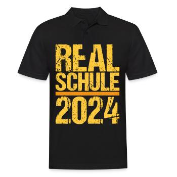 Secondary School Young Girls Secondary School 2024 - Men's Polo Shirt - black - Front - Kai (181cm)