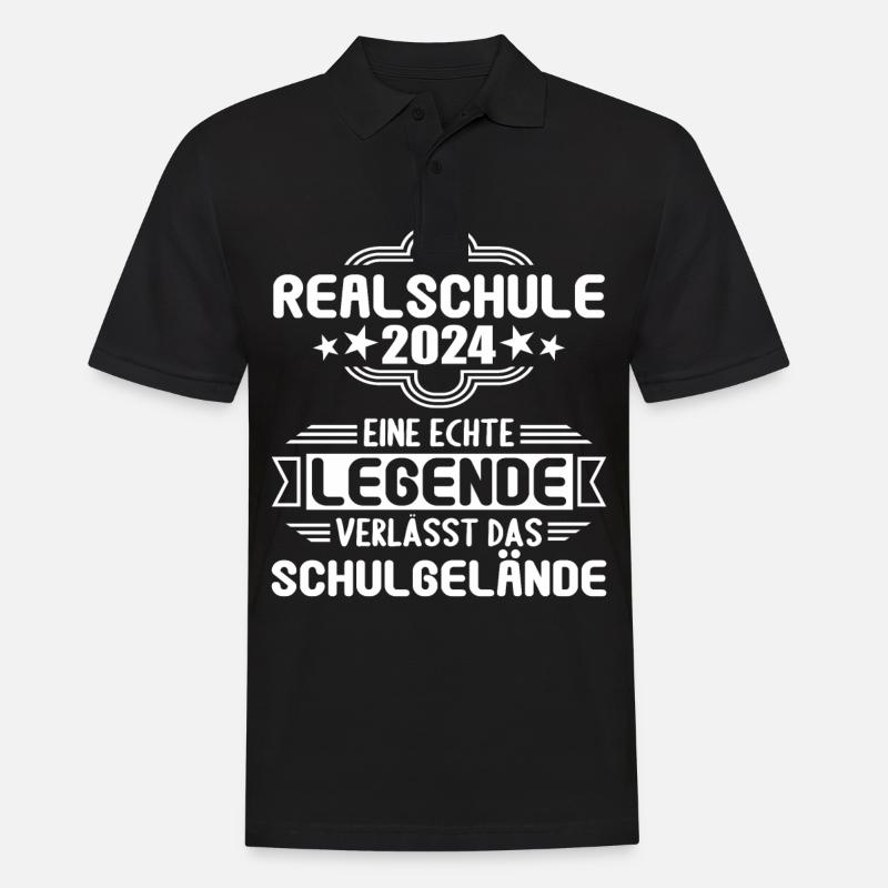 Lycée Jeunes Filles Lycée 2024 - Polo Homme - noir