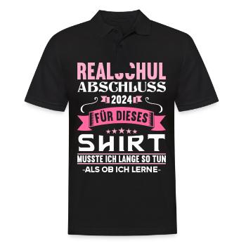 Secondary School Young Girls Secondary School 2024 - Men's Polo Shirt - black - Front - Kai (181cm)