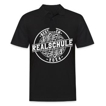 Secondary School Young Girls Secondary School 2024 - Men's Polo Shirt - black - Front - Kai (181cm)