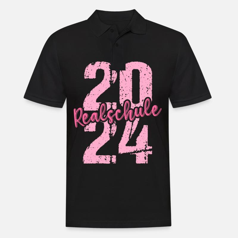 Lycée Jeunes Filles Lycée 2024 - Polo Homme - noir