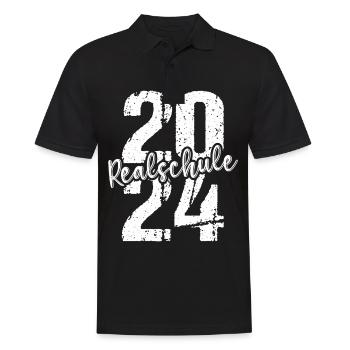 Secondary School Young Girls Secondary School 2024 - Men's Polo Shirt - black - Front - Kai (181cm)