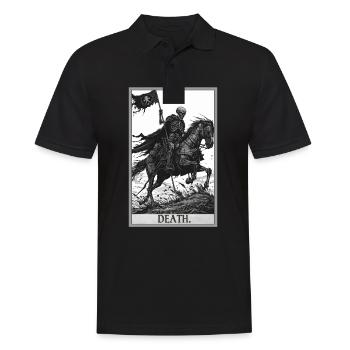 Cartes de tarot carte de tarot mort mort - Polo Homme - noir - Devant - Kai (181cm)