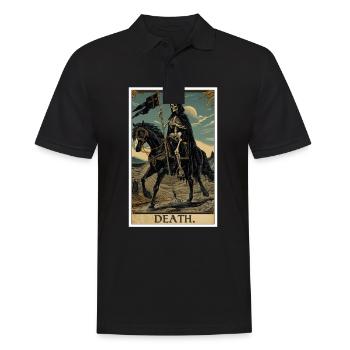 Cartes de tarot carte de tarot mort mort - Polo Homme - noir - Devant - Kai (181cm)