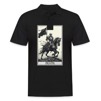 Cartes de tarot carte de tarot mort mort - Polo Homme - noir - Devant - Kai (181cm)