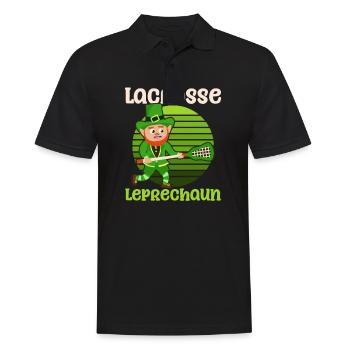 Crosse Saint-Patrick Lacrosse Leprechaun - Polo Homme - noir - Devant - Kai (181cm)
