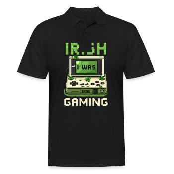 St. Patricks Day Gaming Irlandais J’avais joué - Polo Homme - noir - Devant - Kai (181cm)