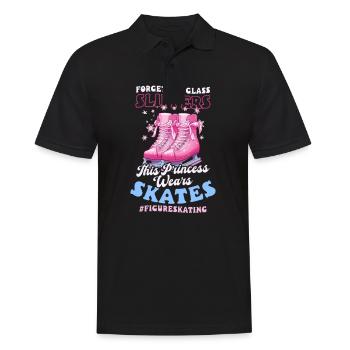 Patinage Artistique Oublier Pantoufles Patins de princesse - Polo Homme - noir - Devant - Kai (181cm)