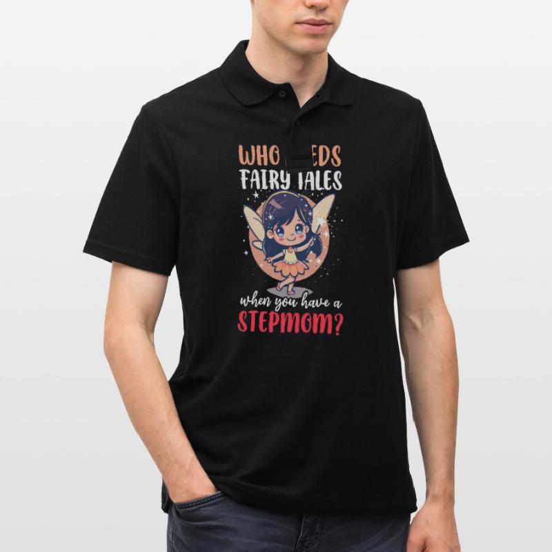 Muttertag Stiefmutter Wenn du eine Stiefmutter hast Männer Poloshirt