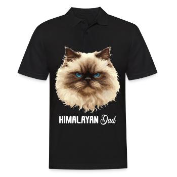 Chat de l’Himalaya Colourpoint Katze - Polo Homme - noir - Devant - Kai (181cm)