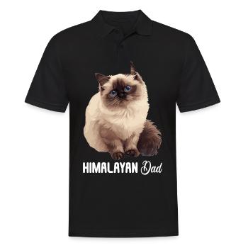 Chat de l’Himalaya Colourpoint Katze - Polo Homme - noir - Devant - Kai (181cm)