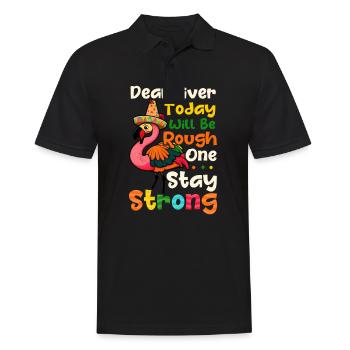 Le foie du Cinco de Mayo aujourd’hui sera difficile - Polo Homme - noir - Devant - Kai (181cm)