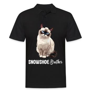 Chaton raquette Chat raquette - Polo Homme - noir - Devant - Kai (181cm)