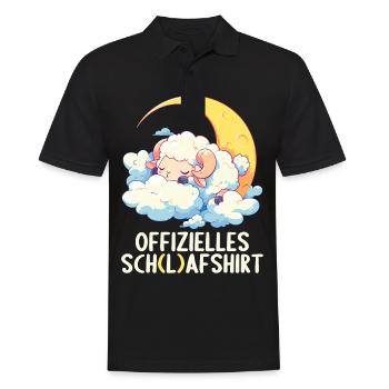 Chemise officielle de mouton Chemise de nuit officielle - Polo Homme - noir - Devant - Kai (181cm)
