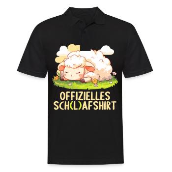 Chemise officielle de mouton Chemise de nuit officielle - Polo Homme - noir - Devant - Kai (181cm)