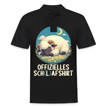 Chemise officielle de mouton Chemise de nuit officielle - Polo Homme - noir - Devant - Kai (181cm)