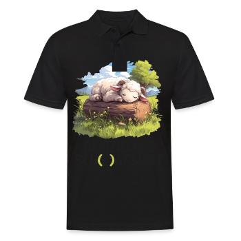 Chemise officielle de mouton Chemise de nuit officielle - Polo Homme - noir - Devant - Kai (181cm)