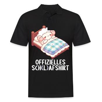 Chemise officielle de mouton Chemise de nuit officielle - Polo Homme - noir - Devant - Kai (181cm)