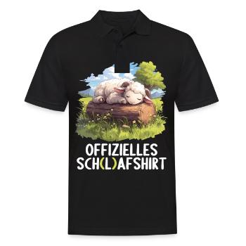 Chemise officielle de mouton Chemise de nuit officielle - Polo Homme - noir - Devant - Kai (181cm)