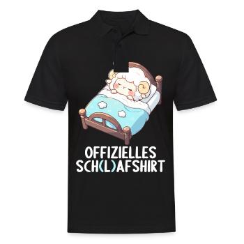 Chemise officielle de mouton Chemise de nuit officielle - Polo Homme - noir - Devant - Kai (181cm)
